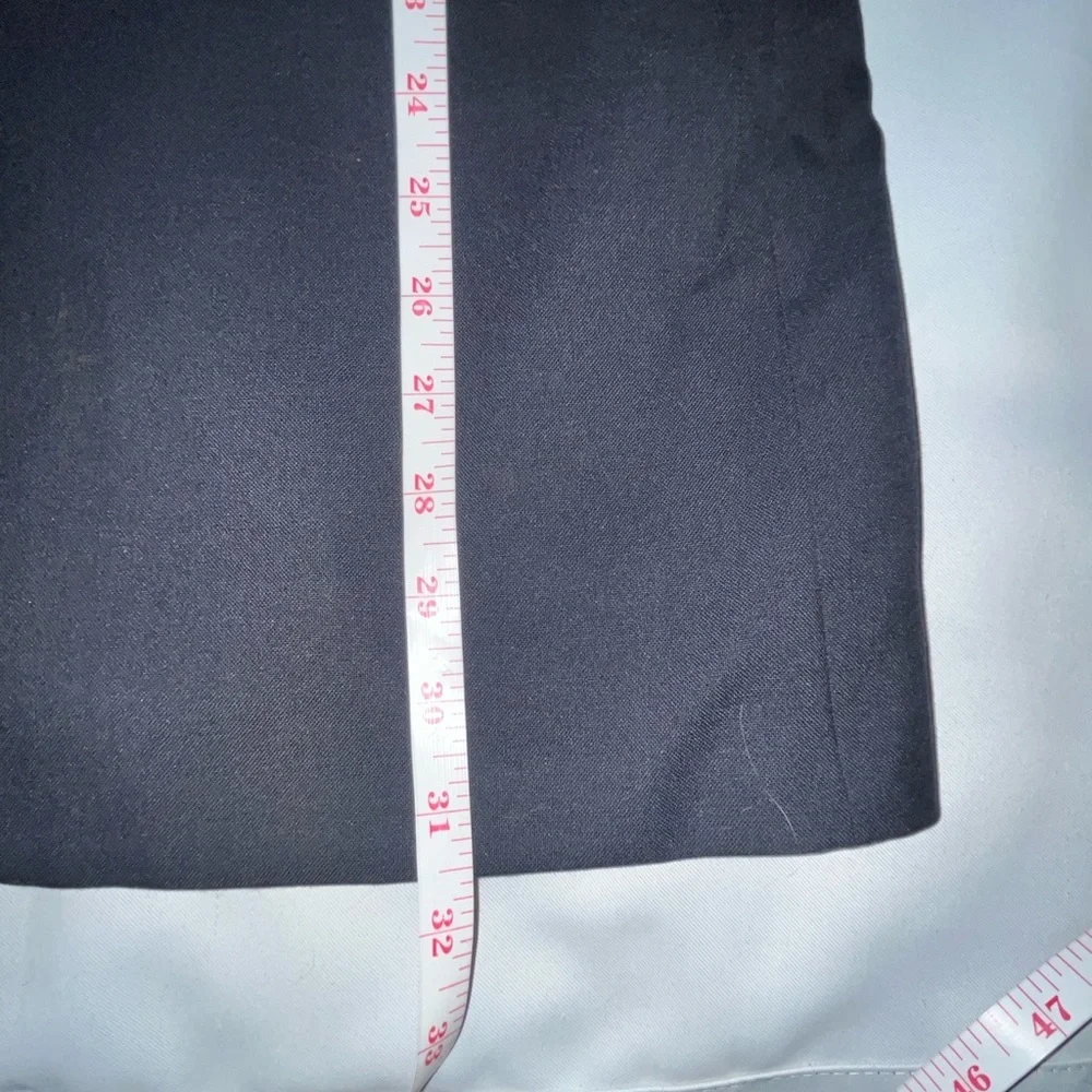 Oscar De La Renta Menswear WoolBlazer Suit Jacket Navy Blue Size 42 R